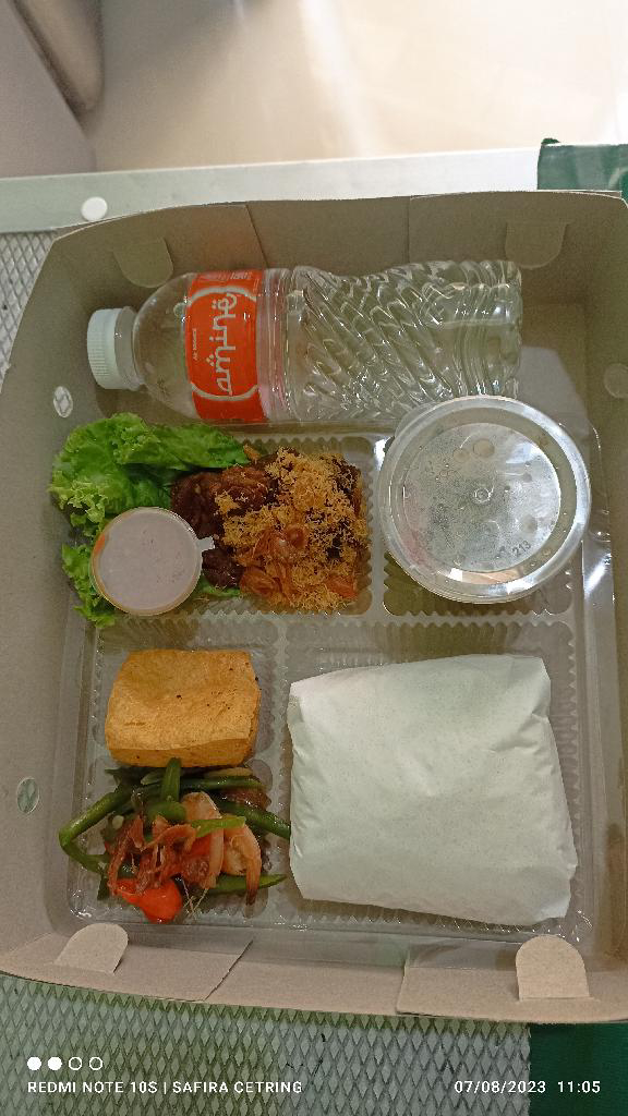 paket nasi box:daging empal gepuk2