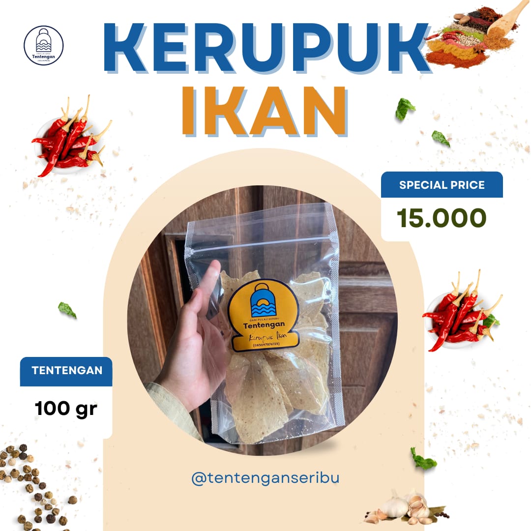 Kerupuk Ikan 100gr