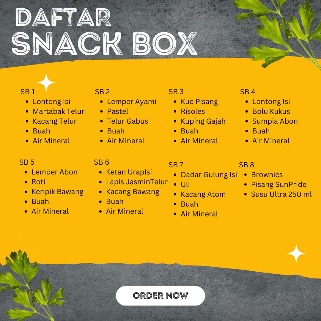 Snack Aninda Catering