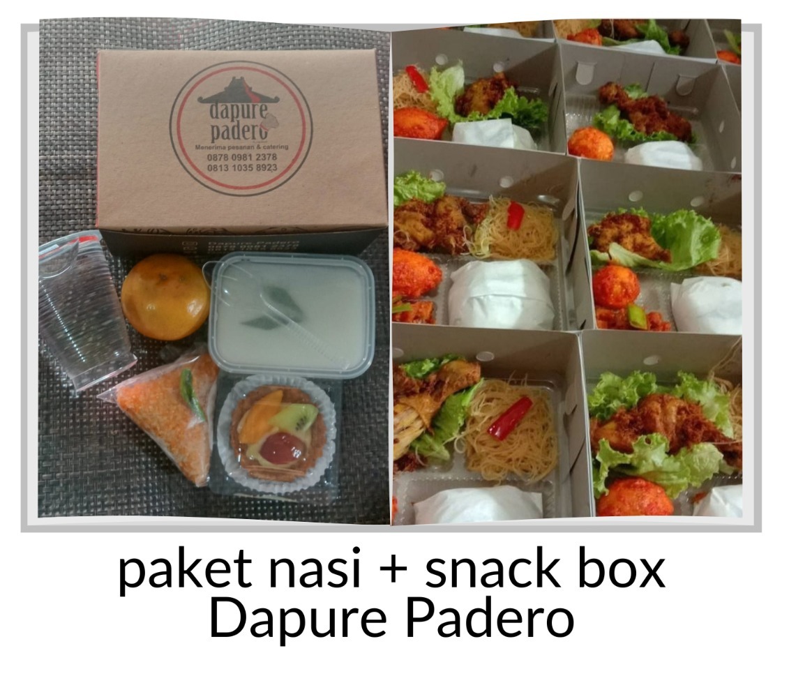 Paket Nasi &amp; Snack Box Padero
