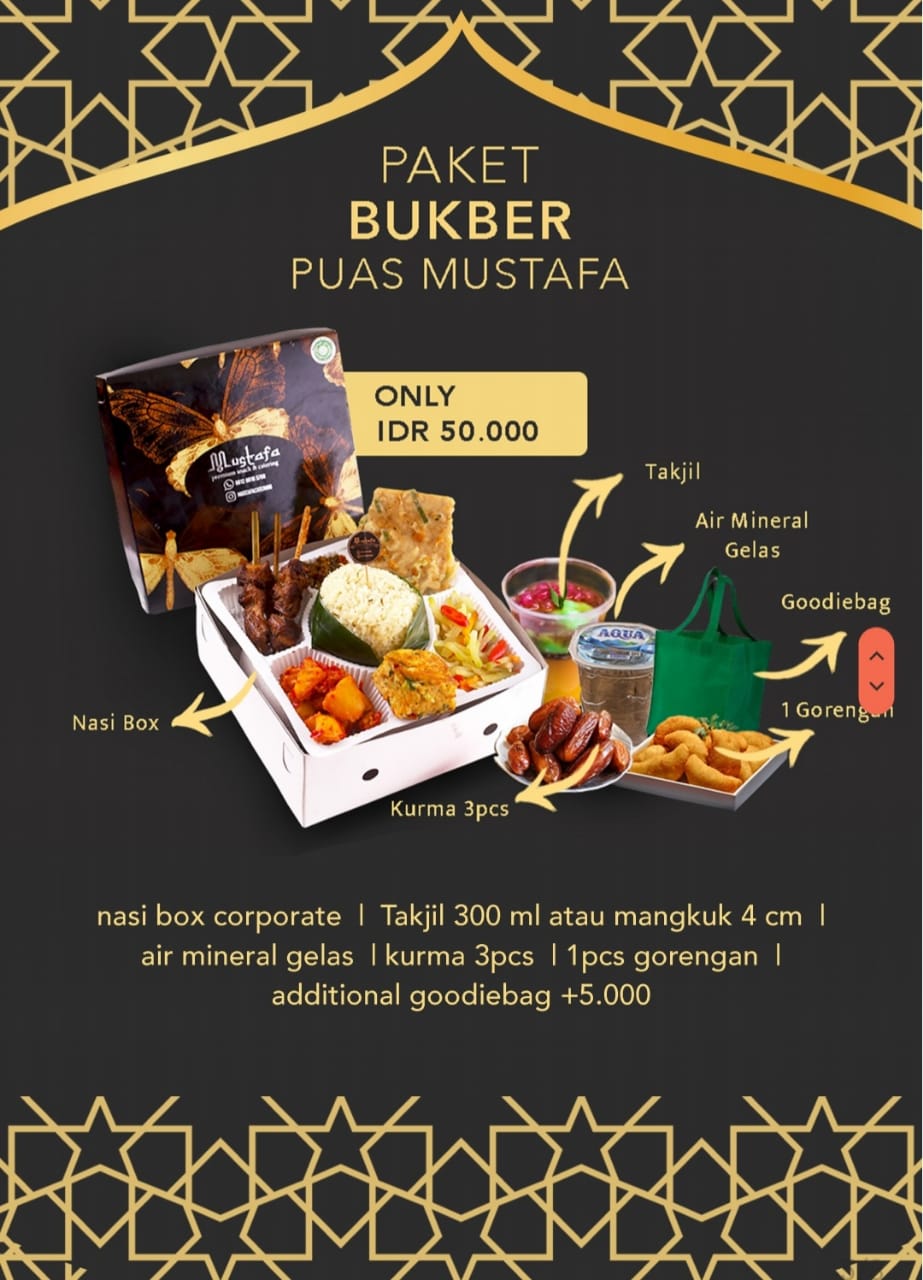 Paket Bukber Puas Mustafa