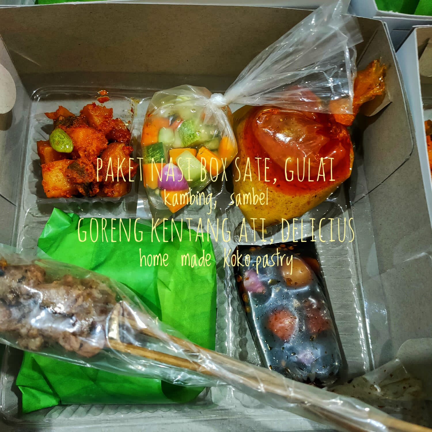 nasi box koko pastry 2