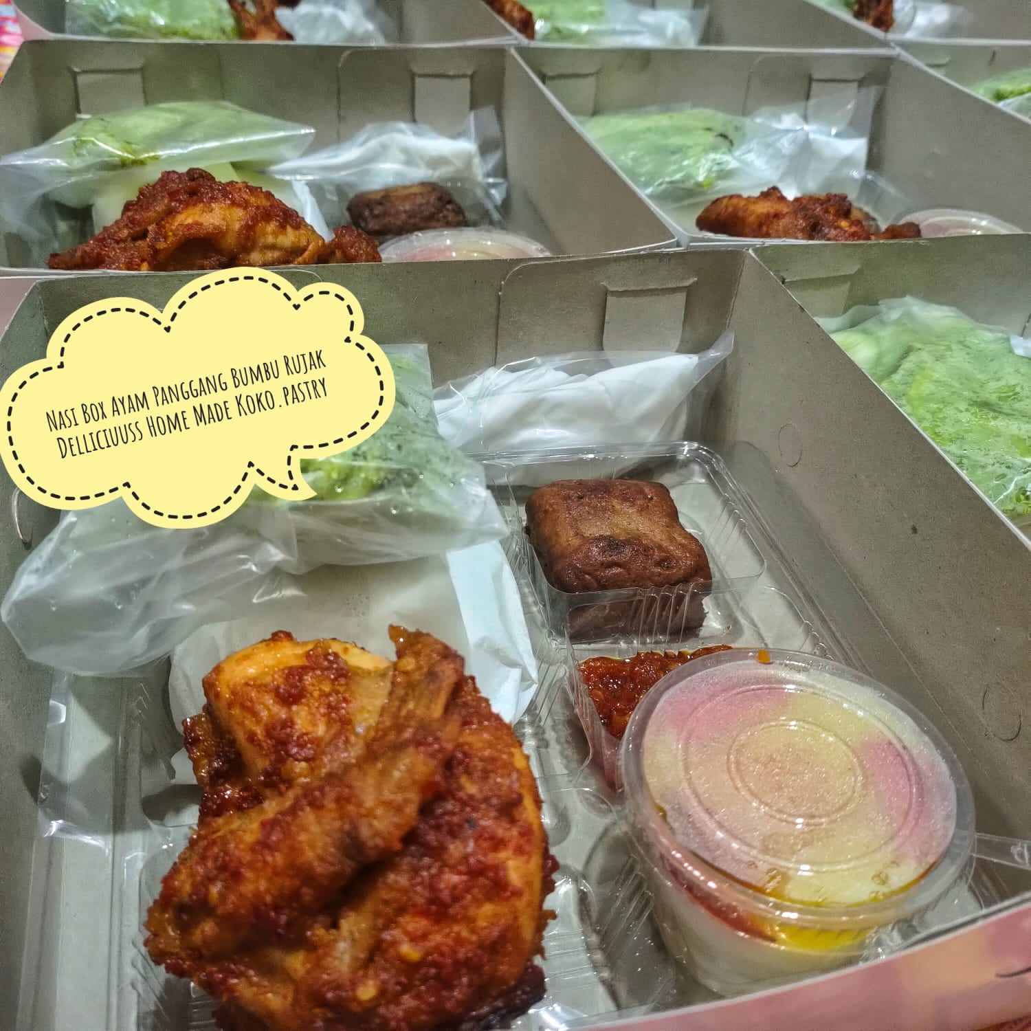 Nasi Box Koko Pastri 2
