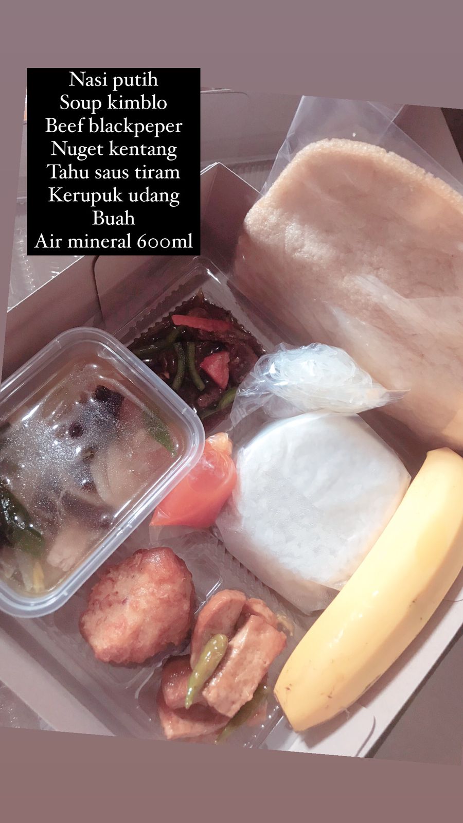 Nasi Box paket 1