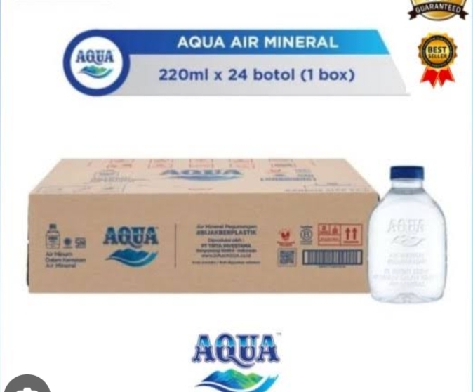 AQUA BOTOL 220ML