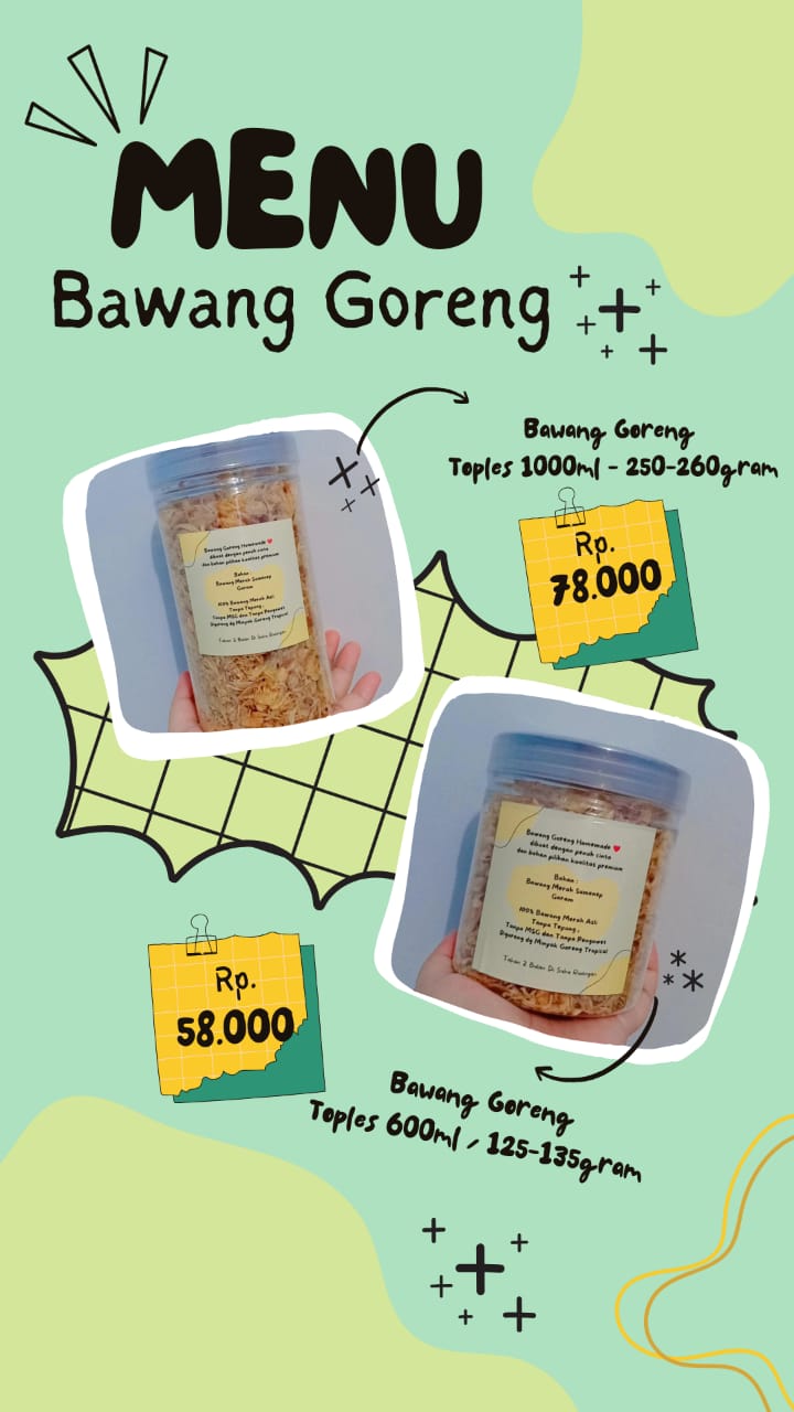 Bawang Goreng 250 &amp; 125 gram