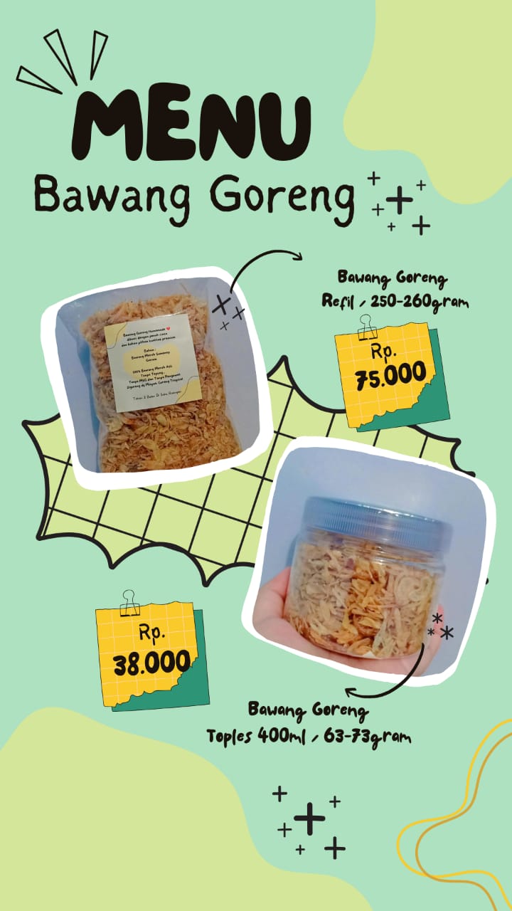 Bawang Goreng 62.5 &amp; Refil
