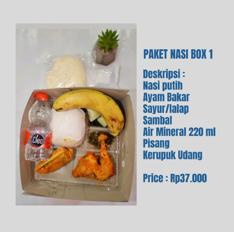 PAKET NASI BOX Padang 1