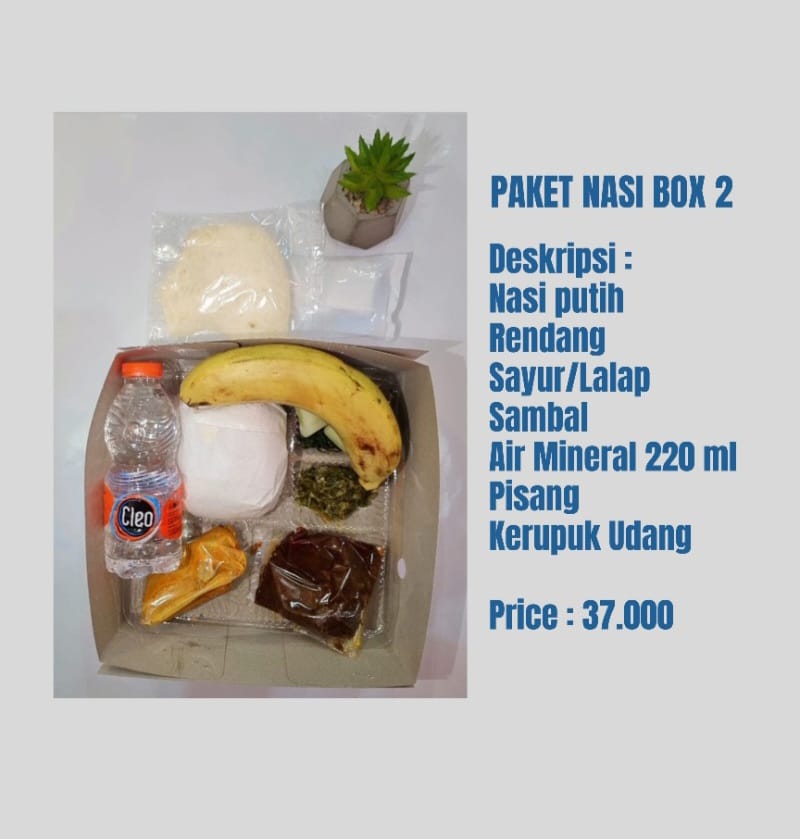 Paket Nasi Box Padang 2