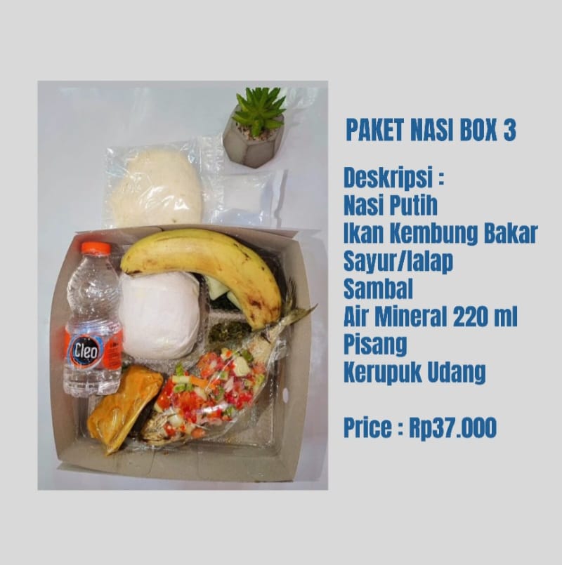 Paket Nasi Box  Padang 3