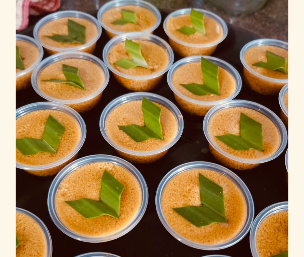 puding gula merah