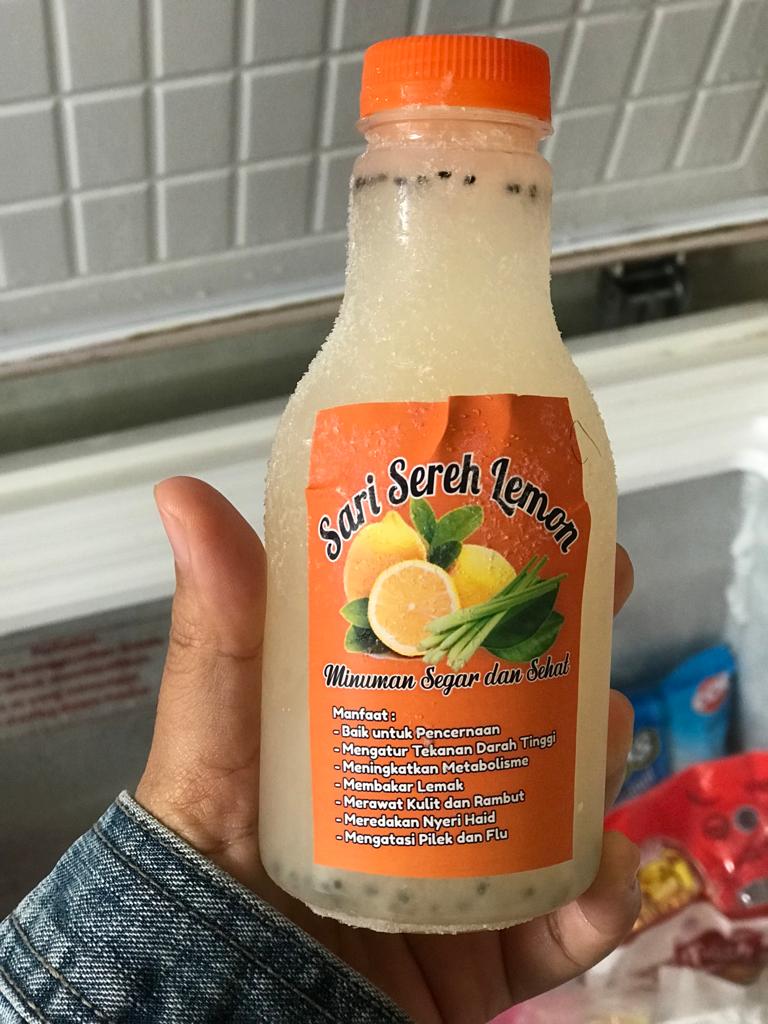 Minuman Sari Lemon Sereh CR Food