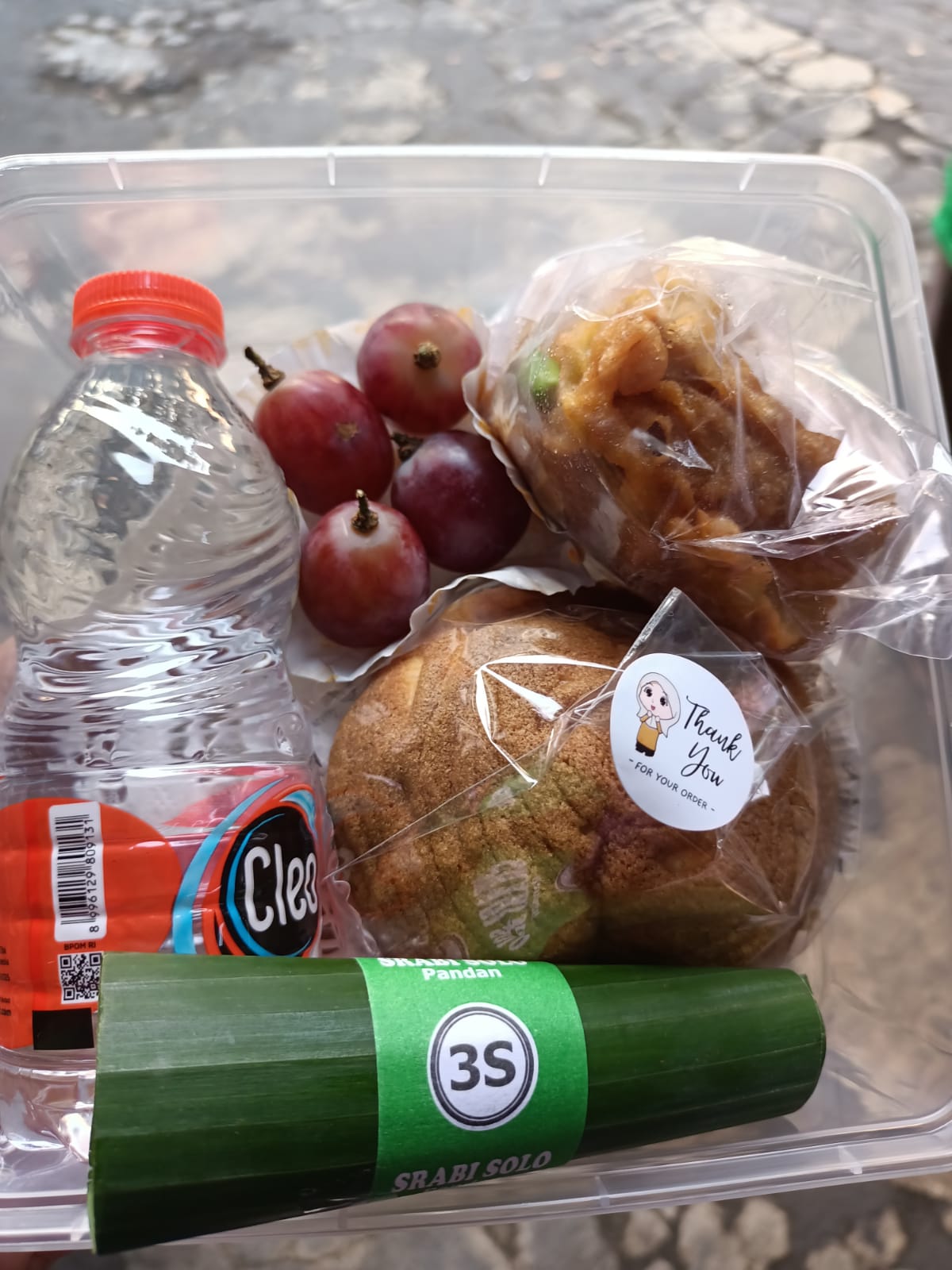 Snack Box Smile Cake &amp; Food E