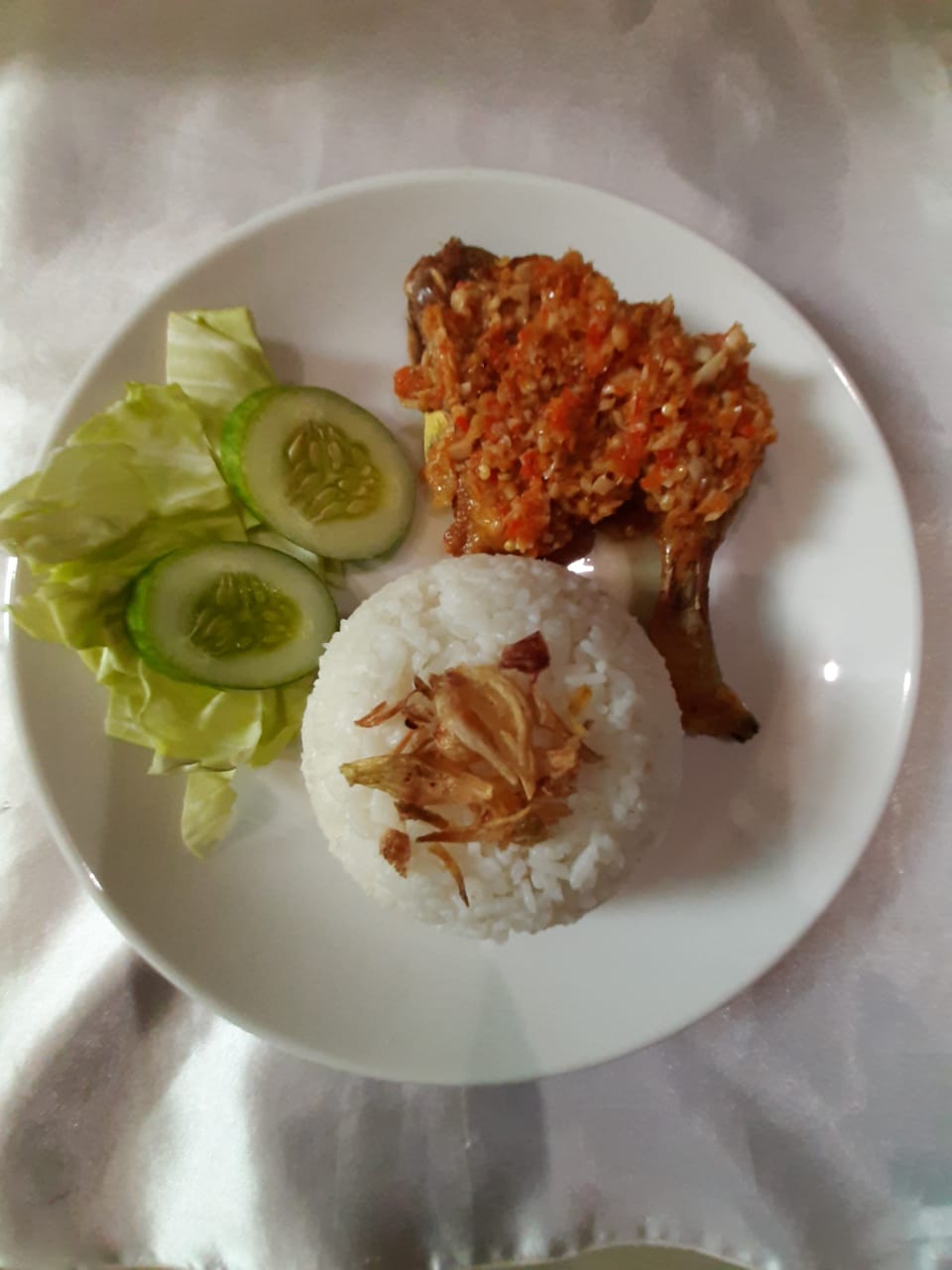 Nasi Ayam Penyet Jeletot