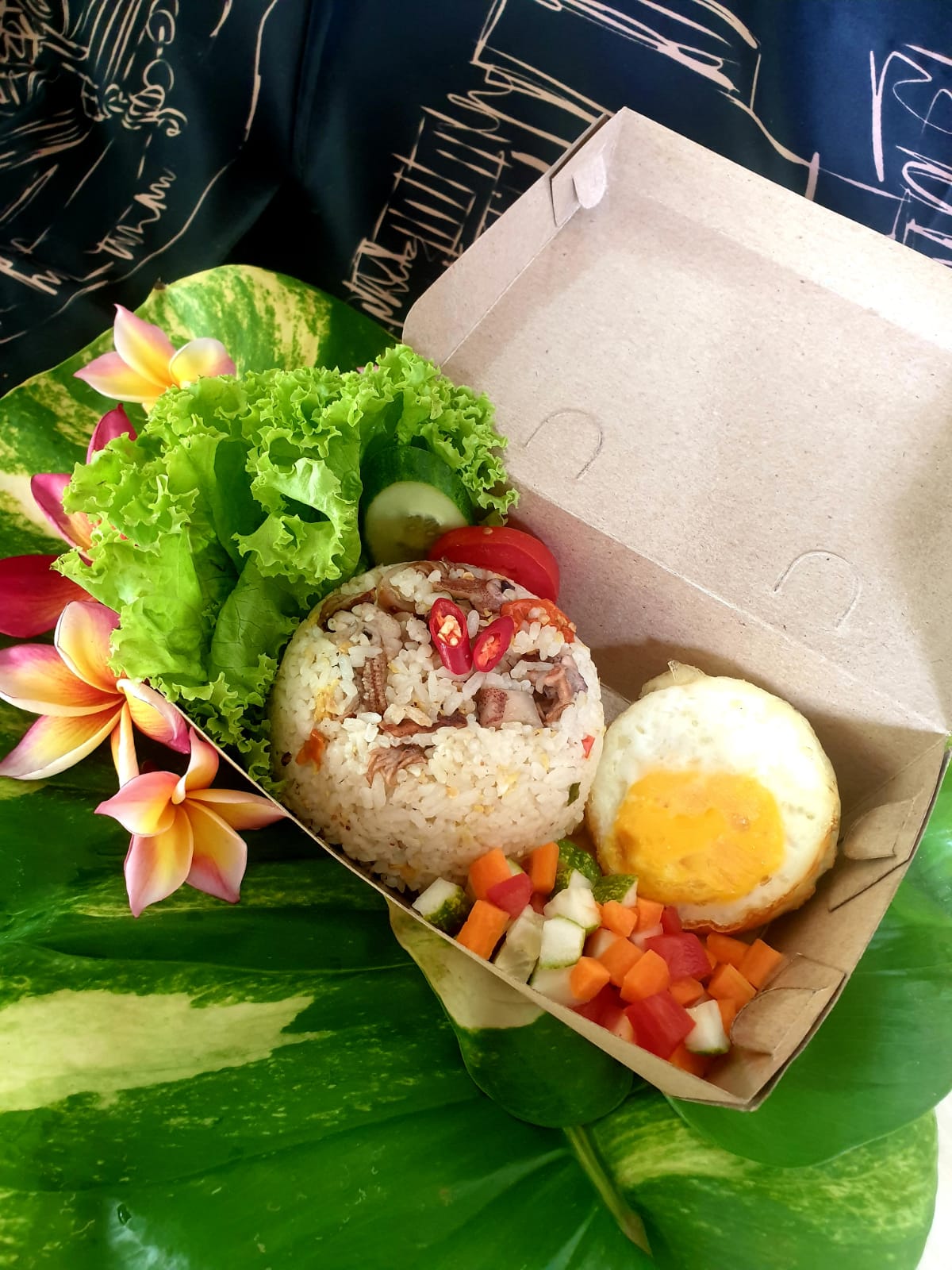 NASI GORENG BAKSO/ IKAN   ASIN/CUMI ASIN /KORNET