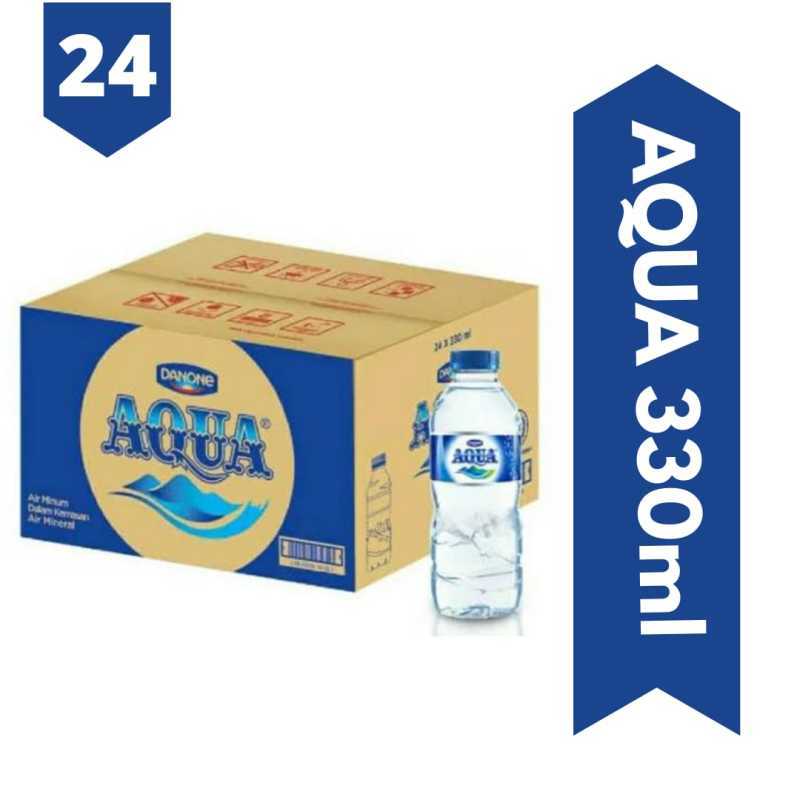 AQUA BOTOL 330 ML/DUS