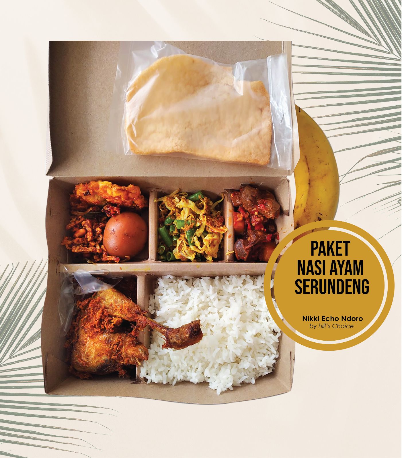 Nasi Ayam Serundeng Hill's Choice