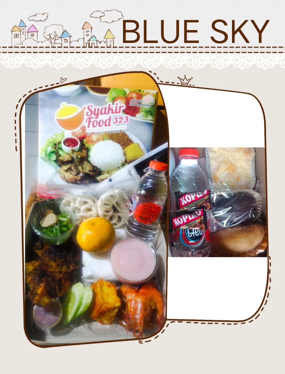 paket nasi dan snack