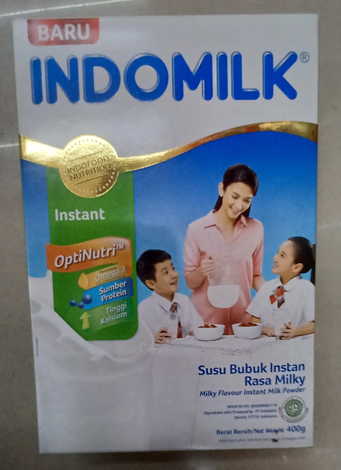 Indomilk Vanila 400 gram