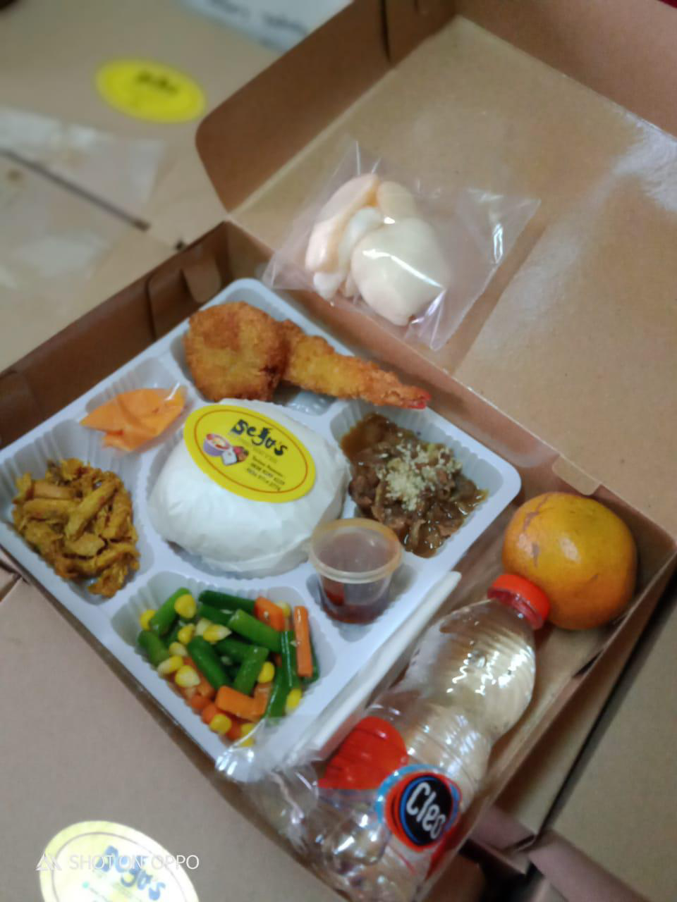 Nasi Putih Paket Komplit 11
