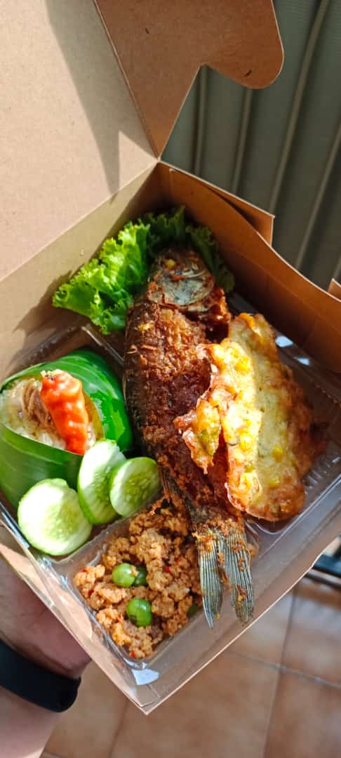 Nasi Liwet Box - Ikan Goreng