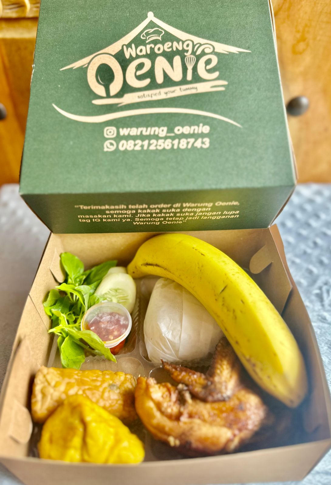 Waroeng Oenie Nasi Box 1