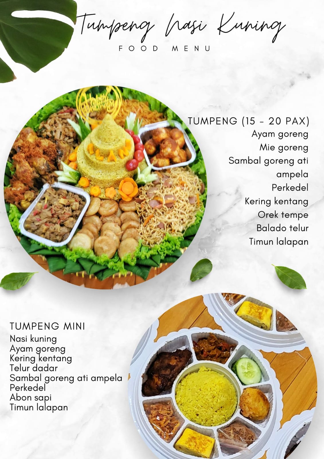 Tumpeng Mini Nasi Kuning