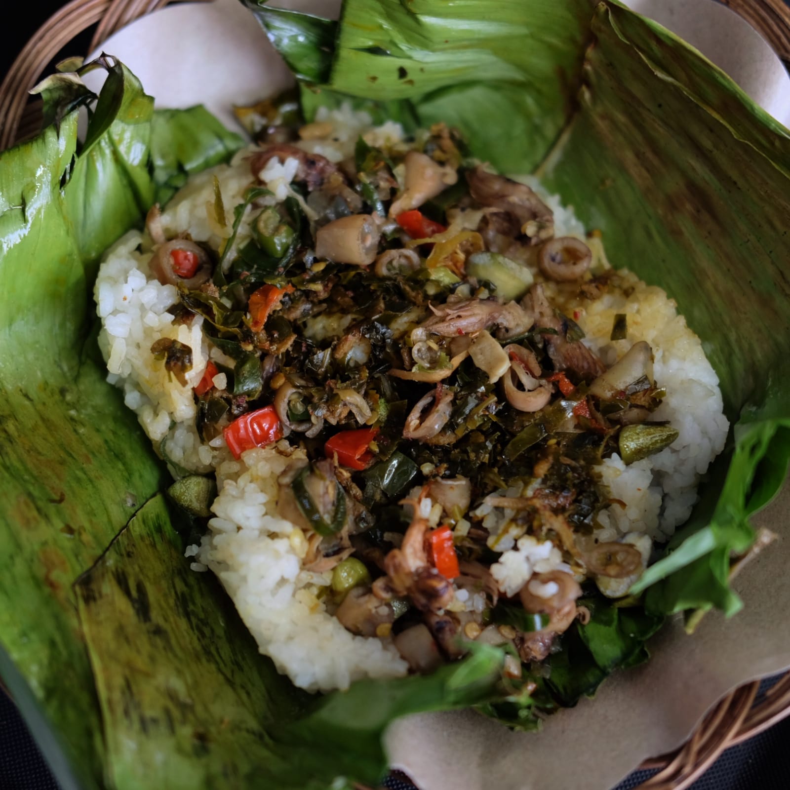 Paket Nasi Bakar Cumi