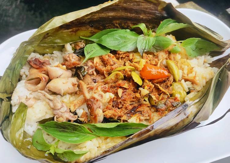 Nasi Bakar Ikan Tongkol