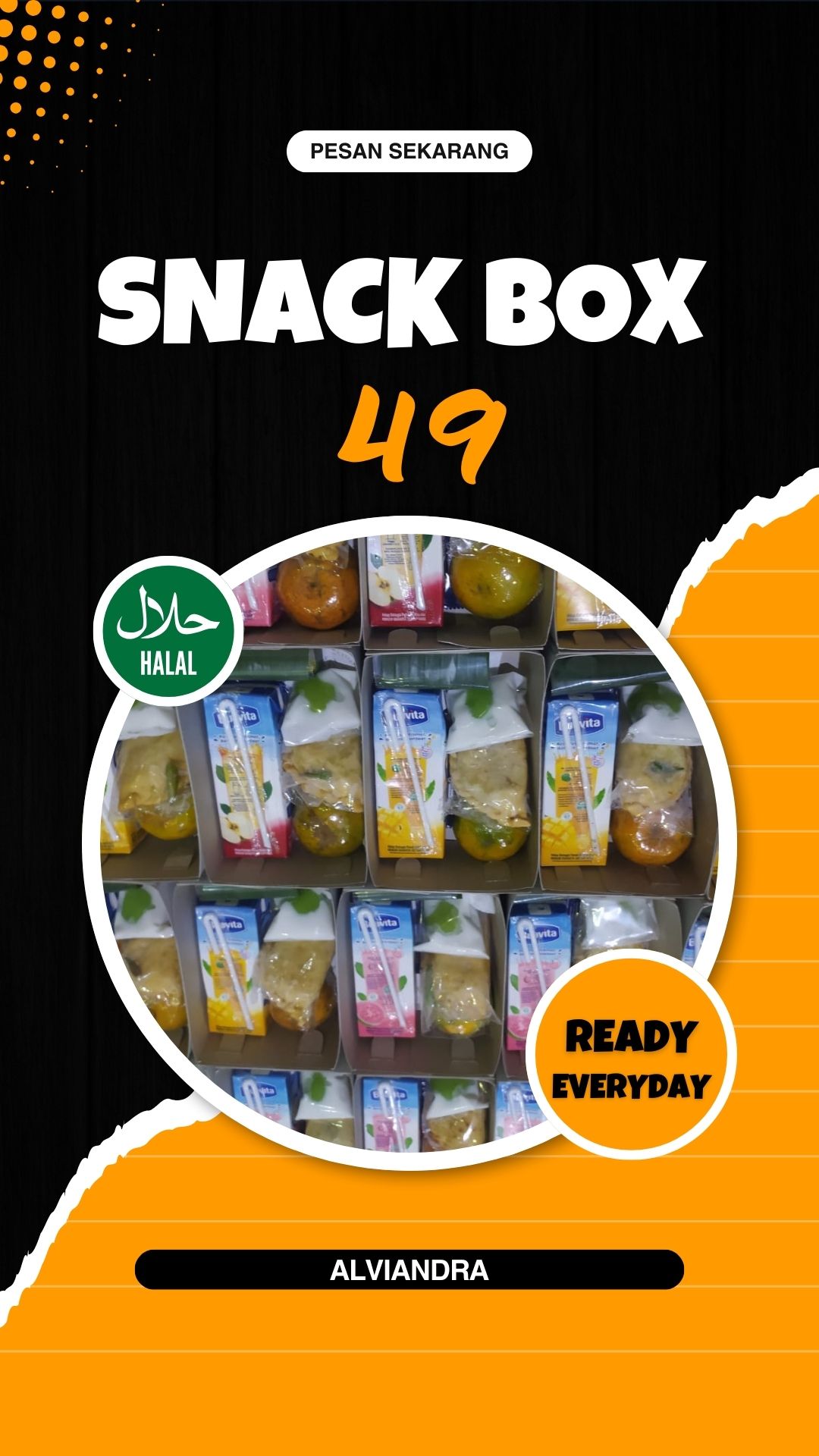SNACK BOX VIP 49 ALVIANDRA | e-Order