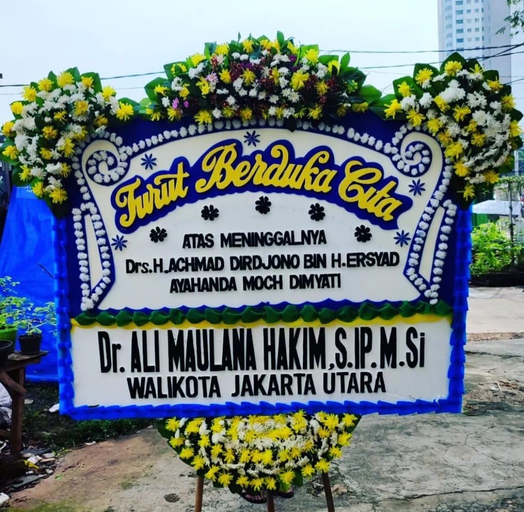 Bunga Papan Duka Cita