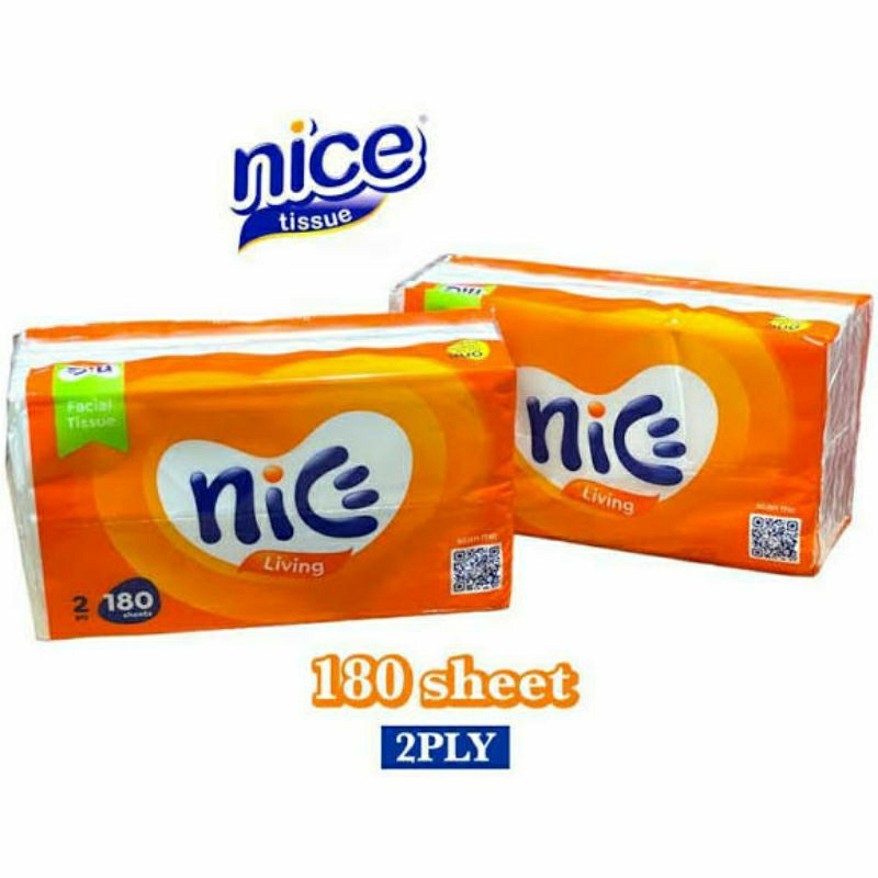 Tissue Facial Nice 180 sheet