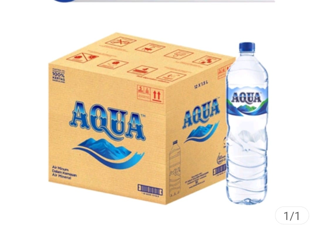Aqua 1500 ml / 12 btl  57.500