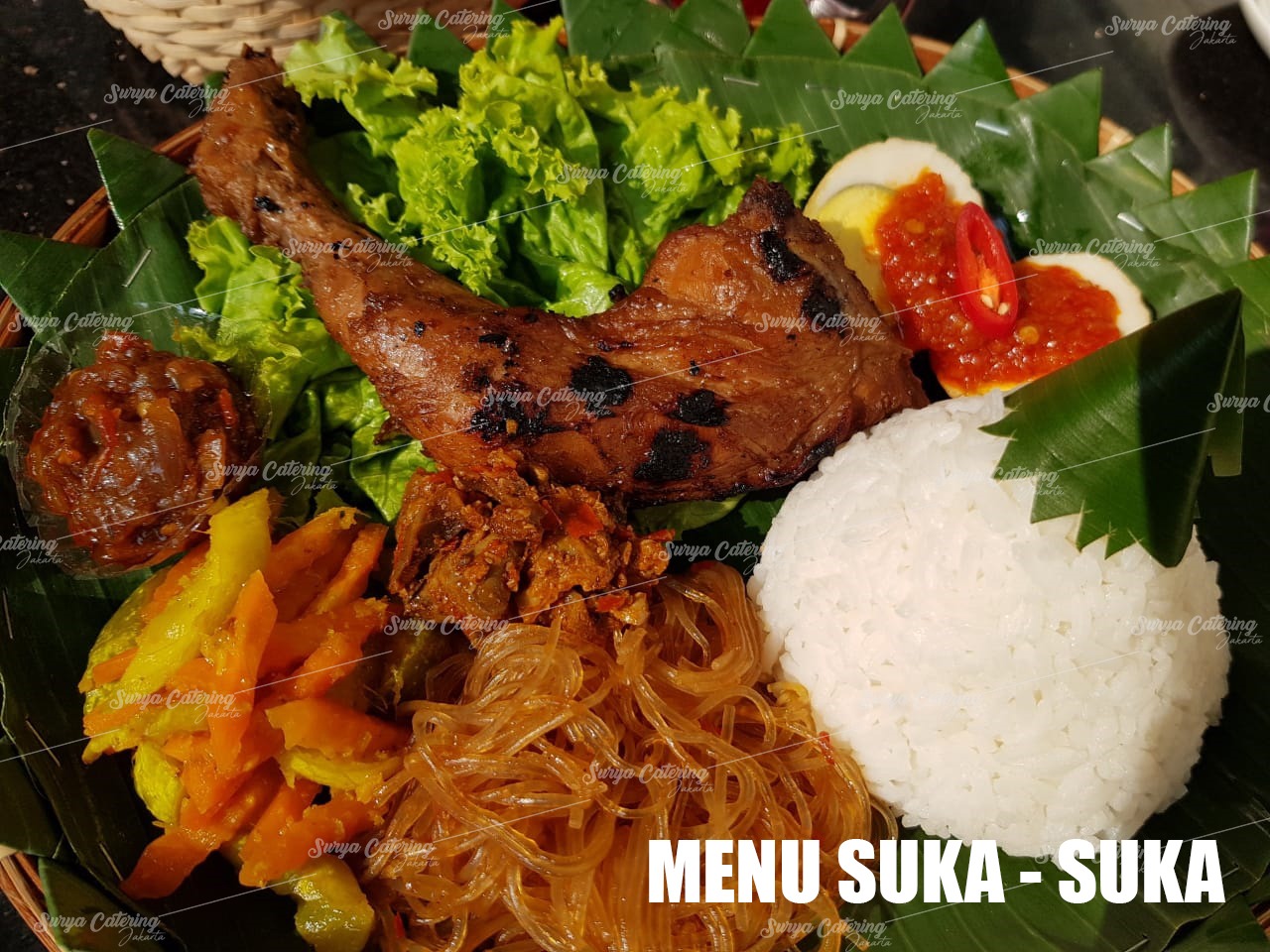 Nasi Box Paket Suka-Suka