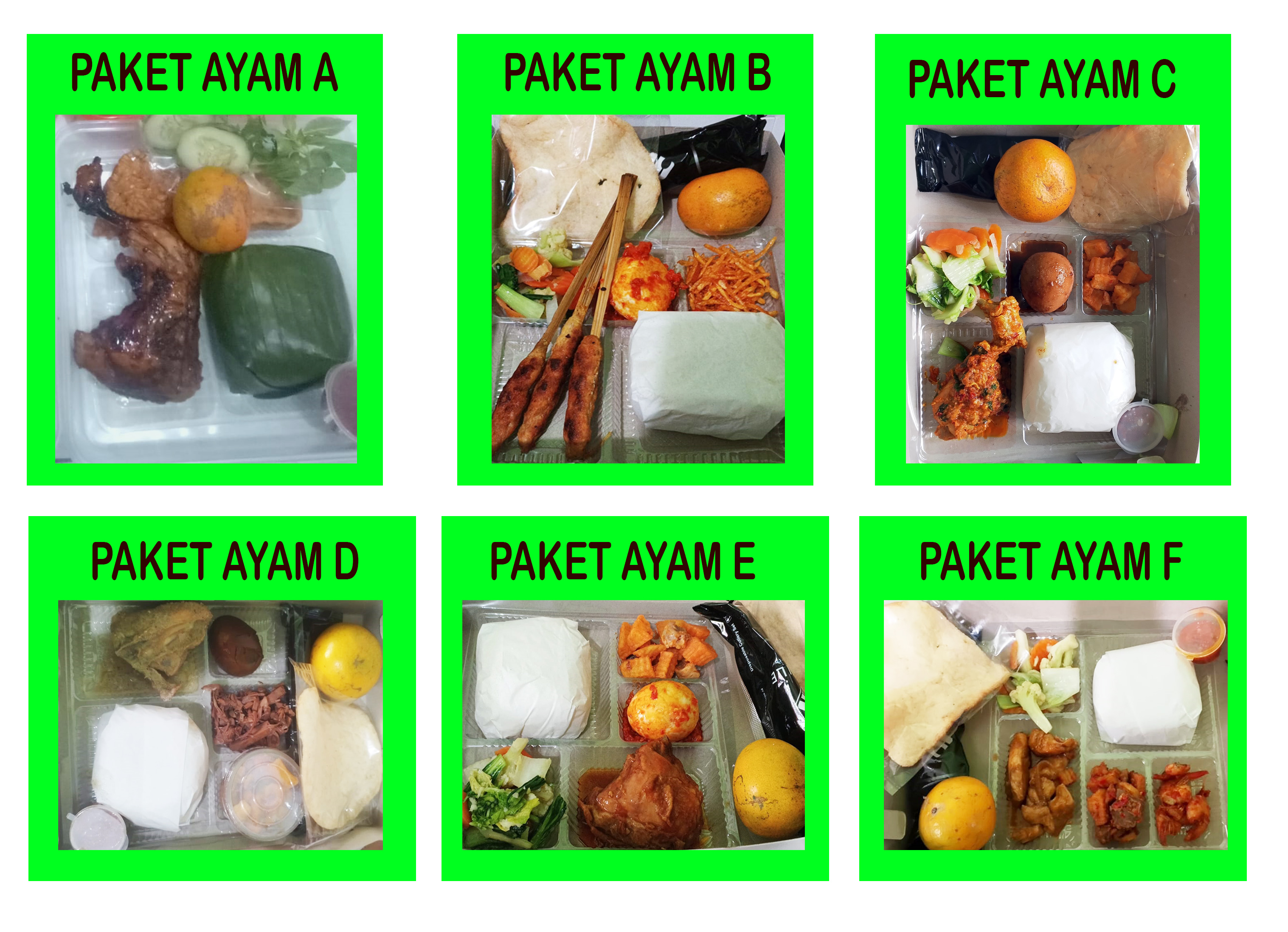 DAFTAR MENU