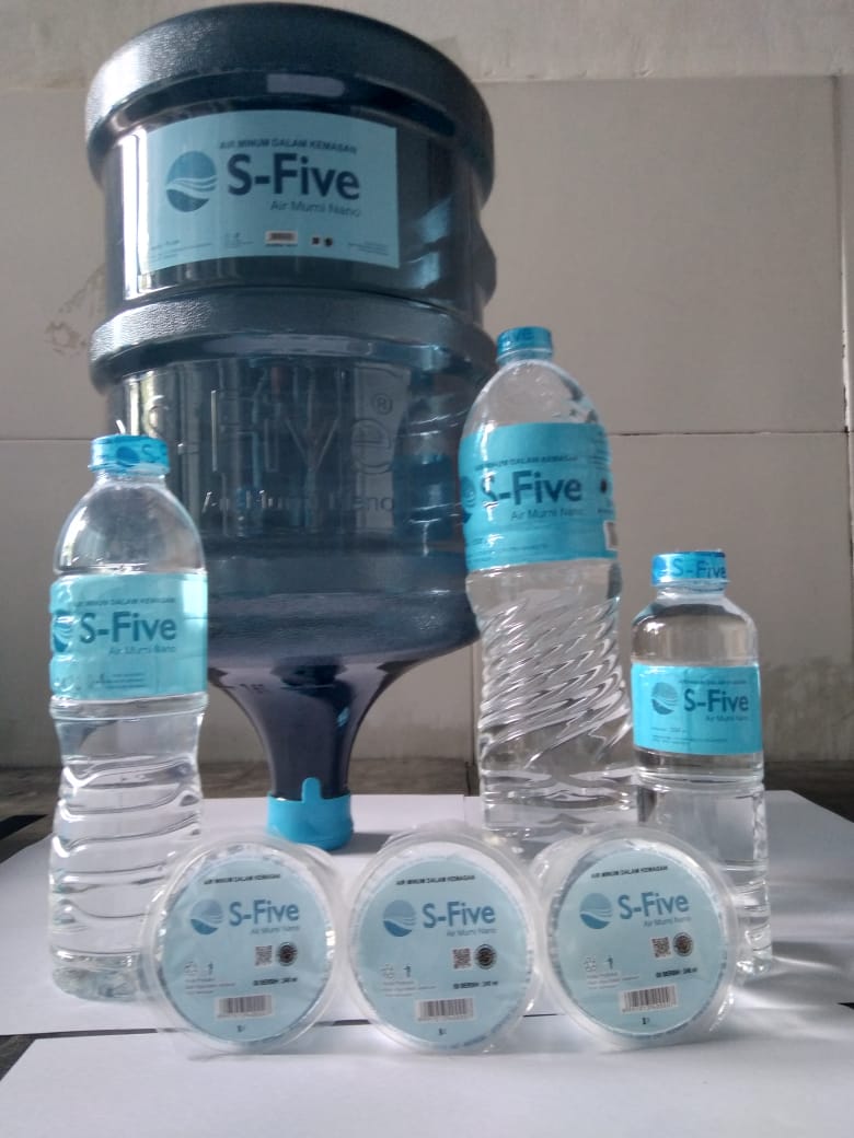 Air minum S-Five produk