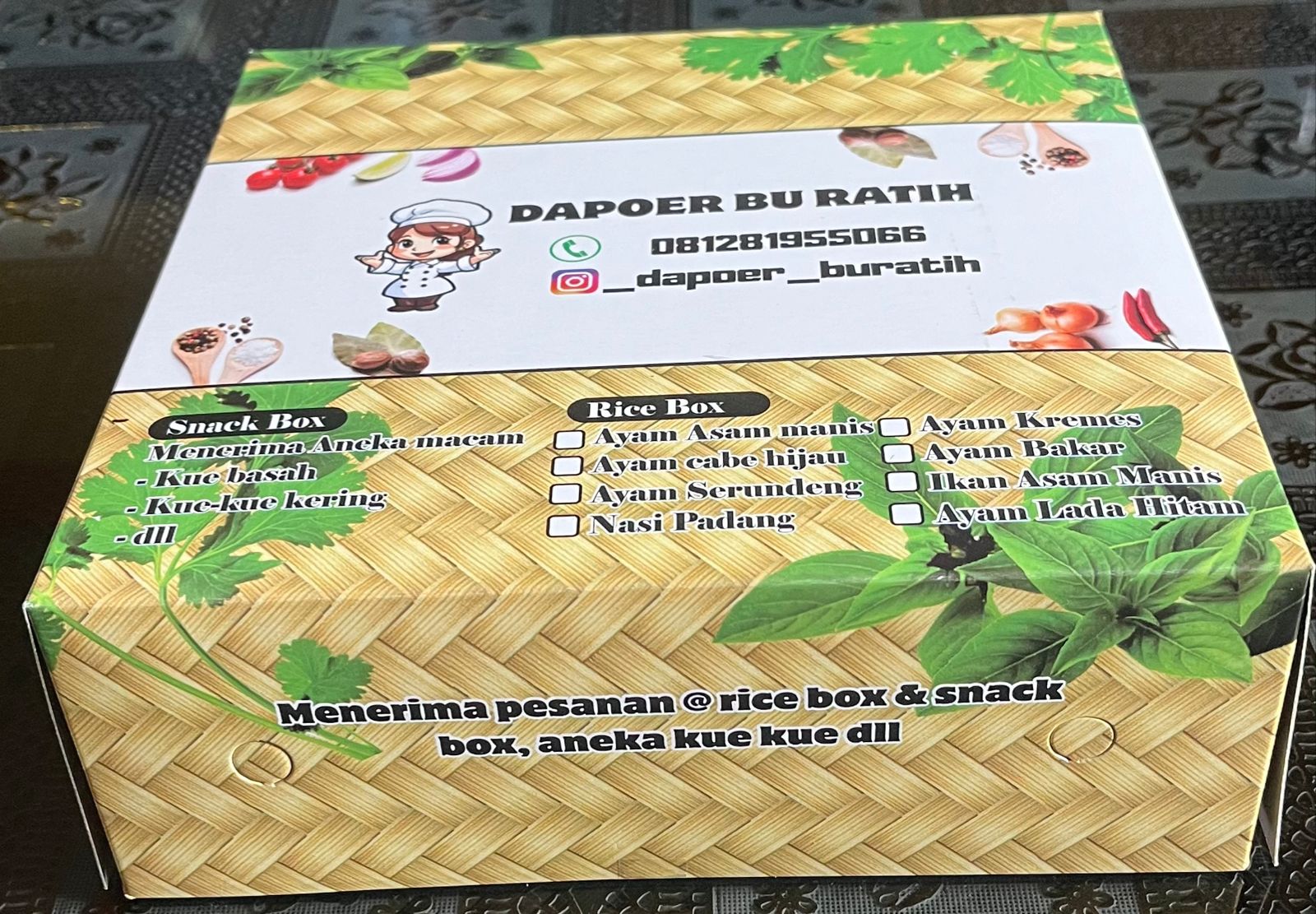 Paket Nasi Box By Dapoer Bu Ratih