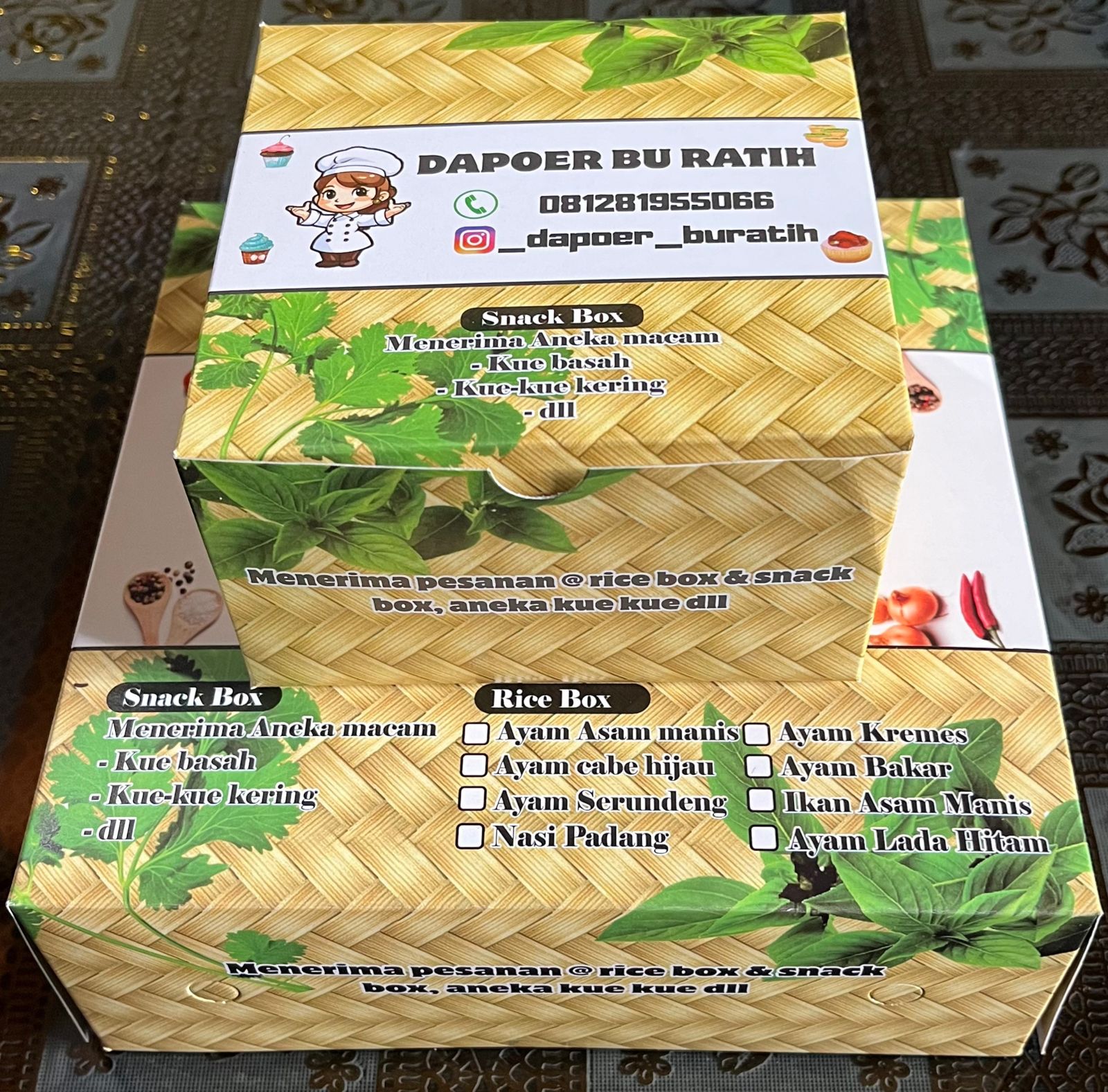 Snack Box 1 By Dapoer Bu Ratih