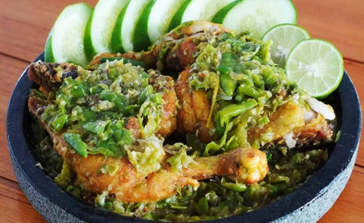 ayam cabe hijau