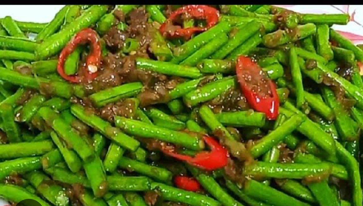 kacang panjang balacan
