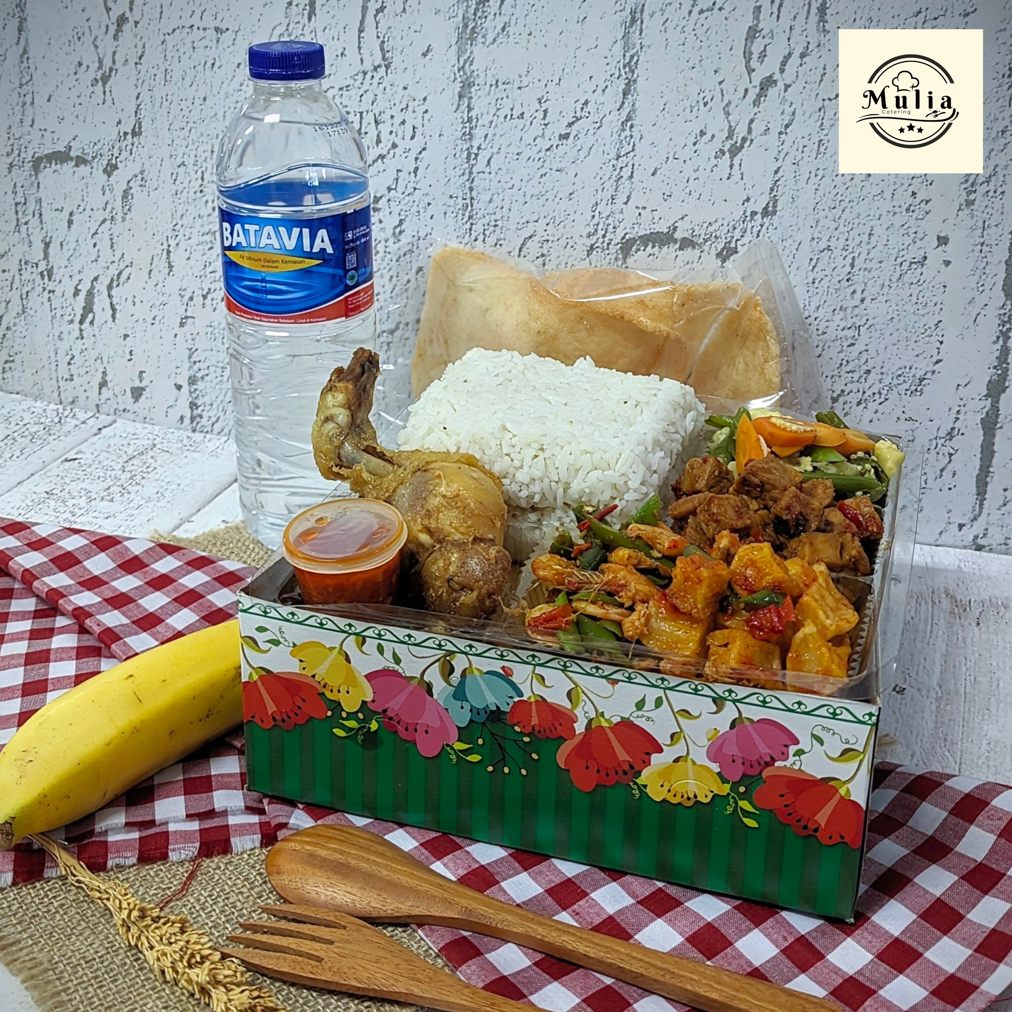 NASI &amp; SNACK BOX MULIA CATERING