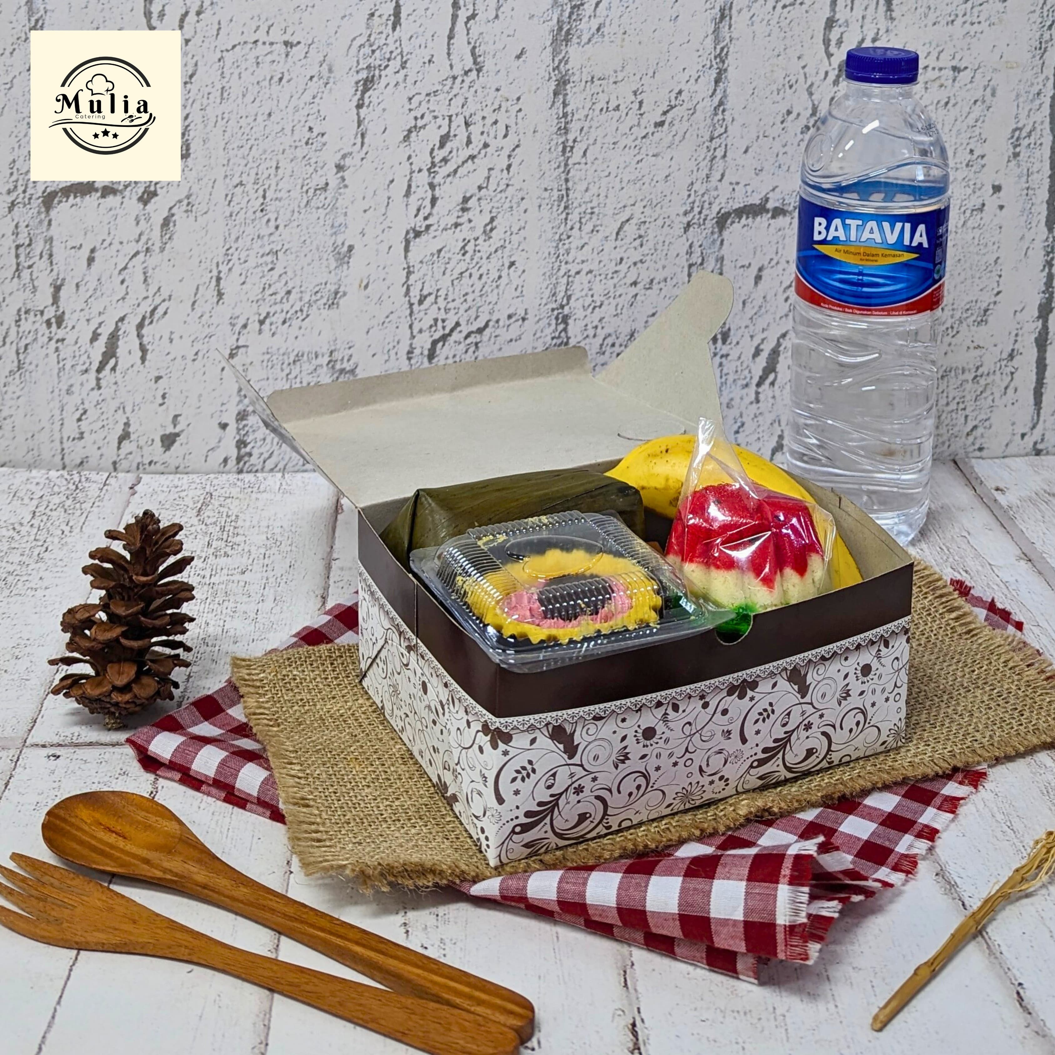 NASI &amp; SNACK BOX MULIA CATERING