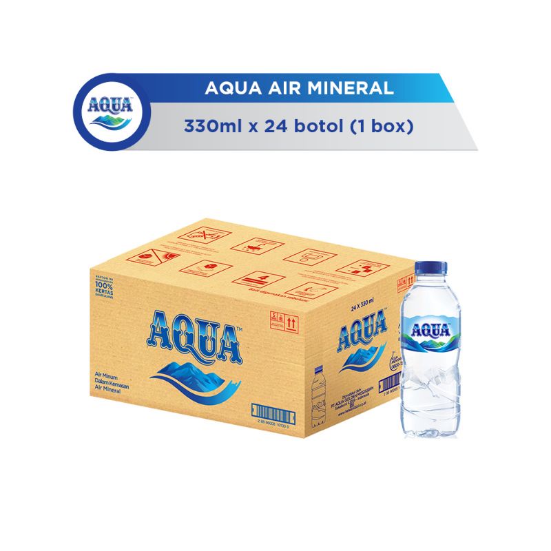 AQUA Botol 330 ML