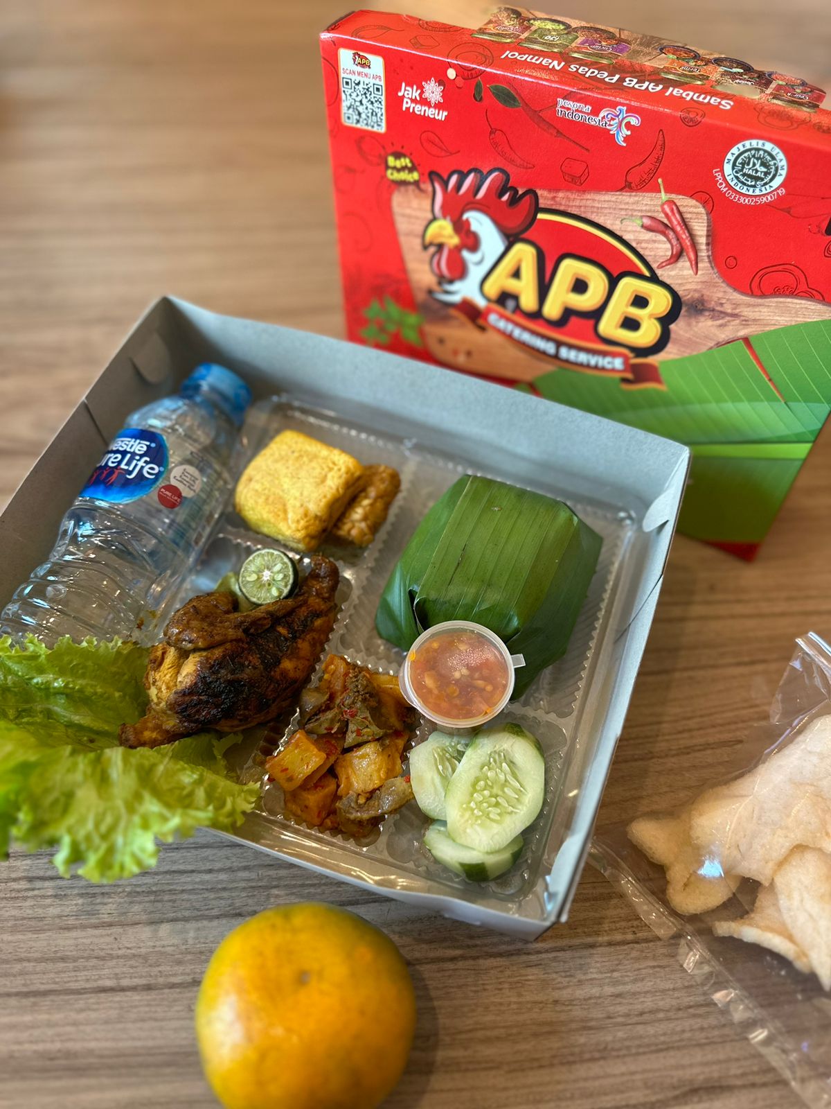 Paket Ayam Bakar Special Teh Gelas Botol