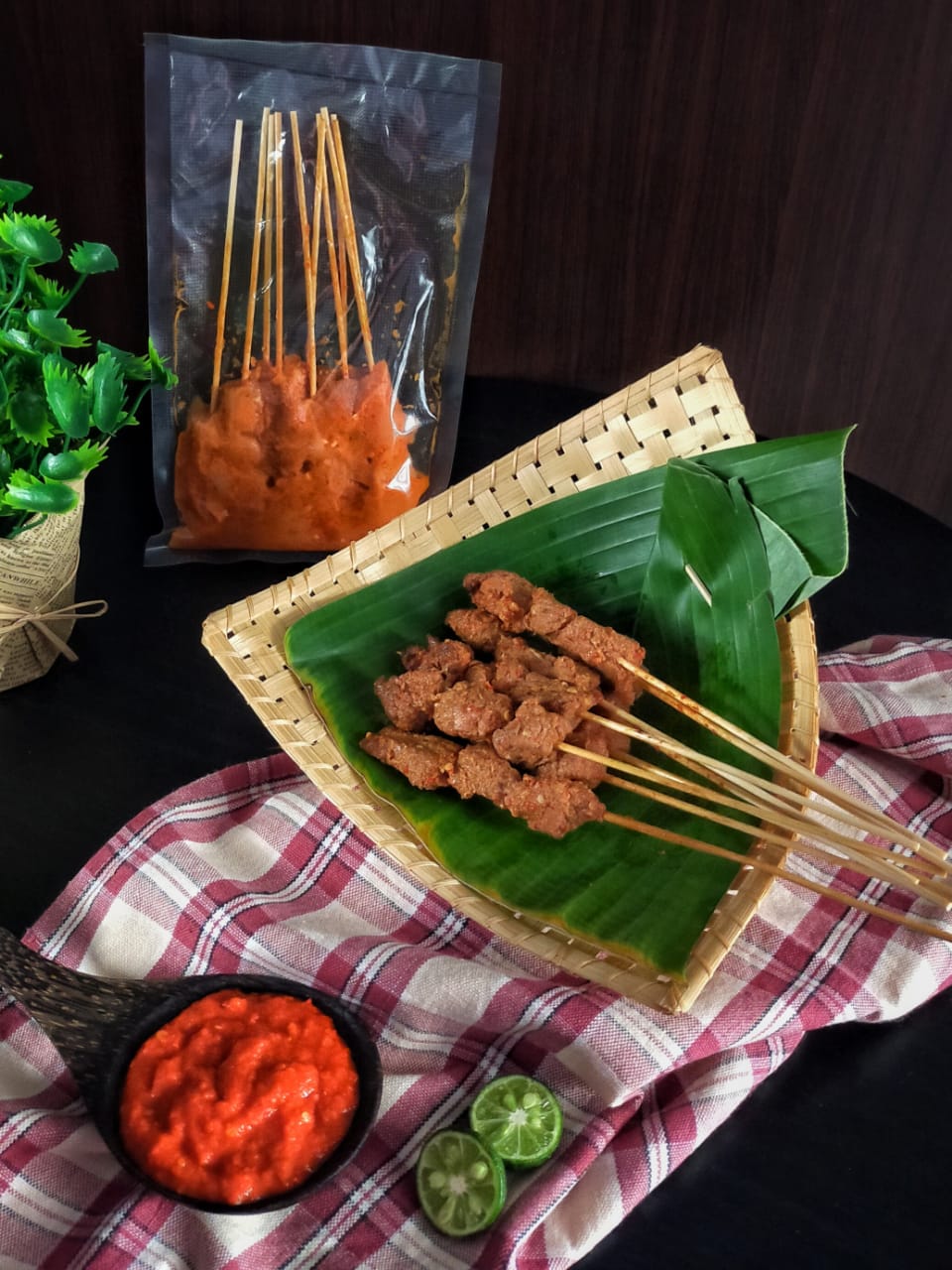 Sate plecing Daging Sapi Frozen