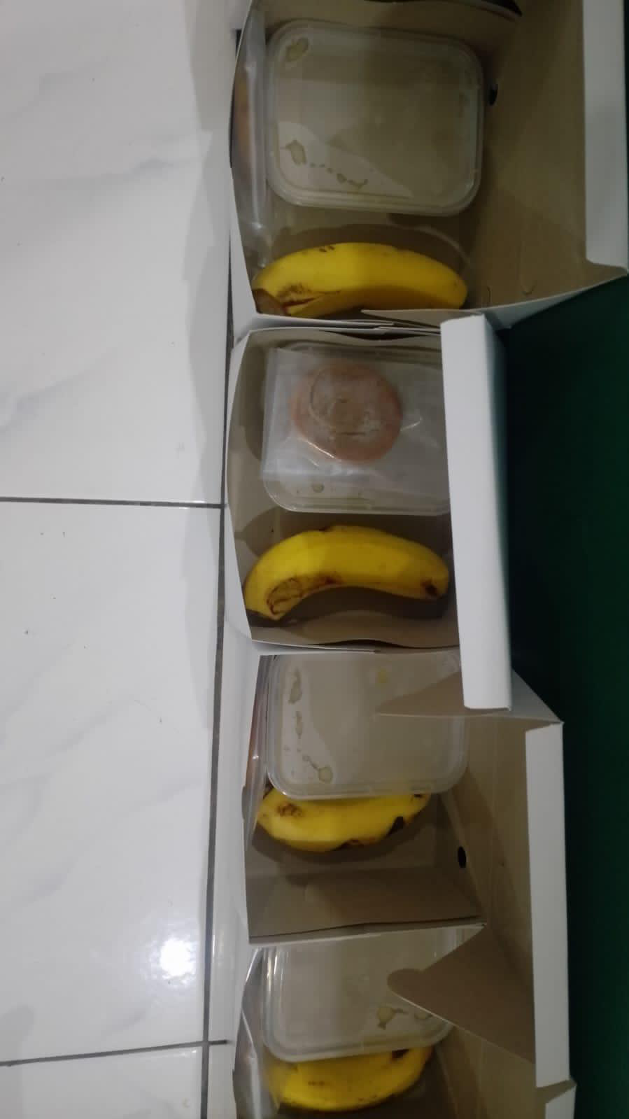 PMT Balita / Lansia Bubur Kacang Hijau, Rolade, Buah1