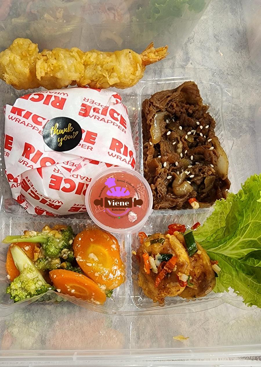 Nasi Box A (ala chinese/jepang)1