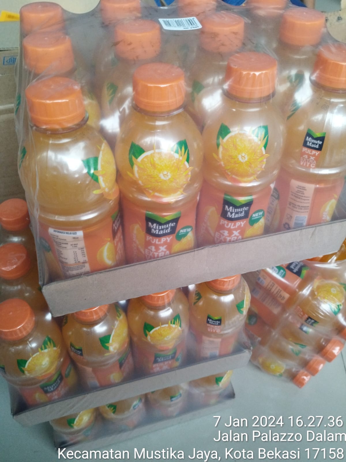 Minuman Orange Botol 350ml