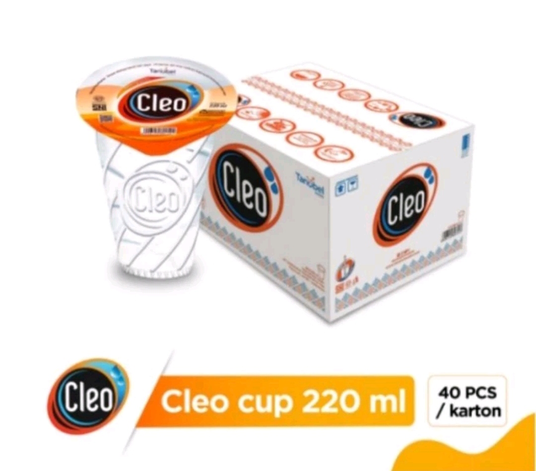 Cleo Cup/Gelas 220 Ml