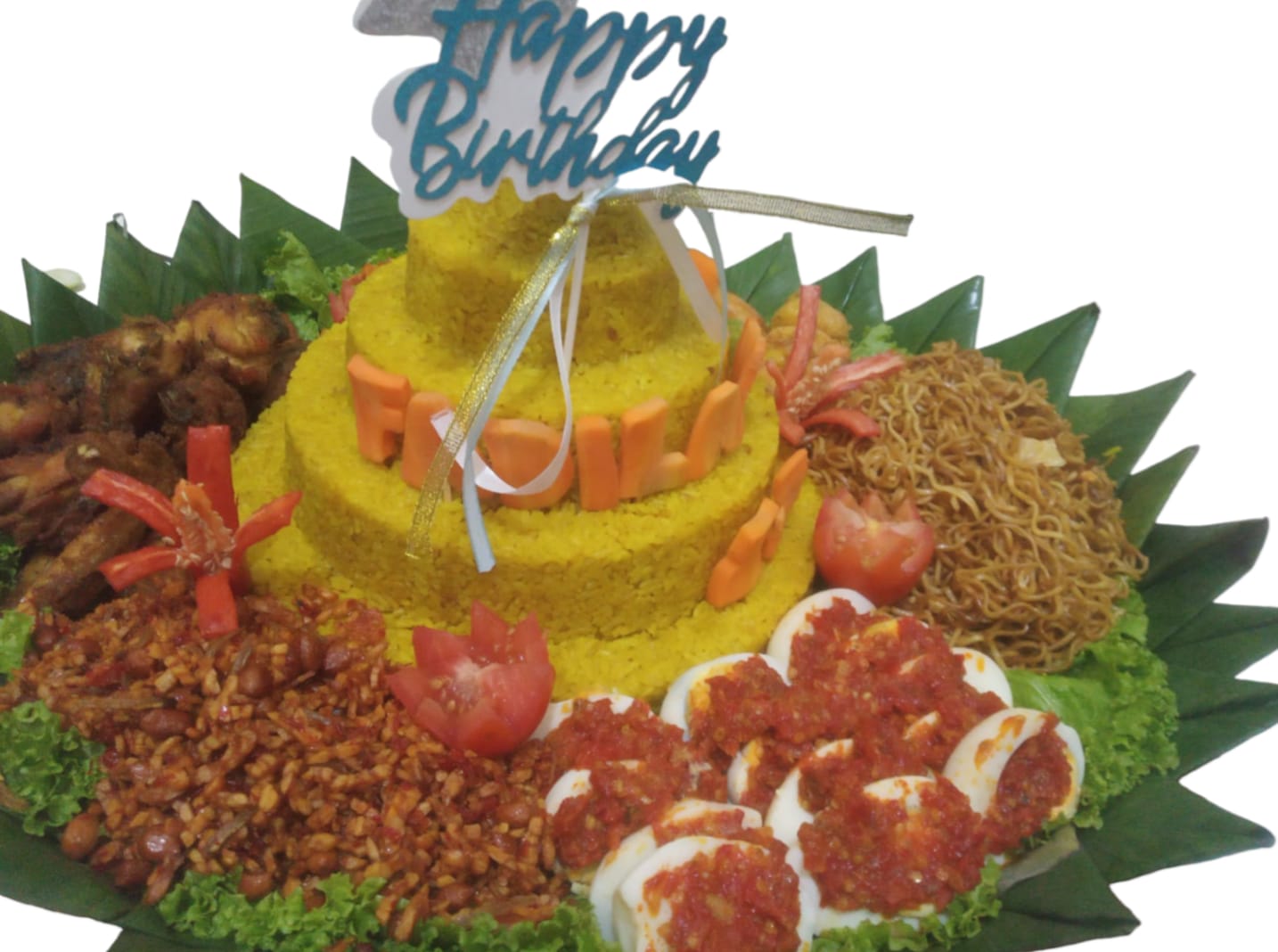 Paket Nasi Tumpeng Romlah Kitchen